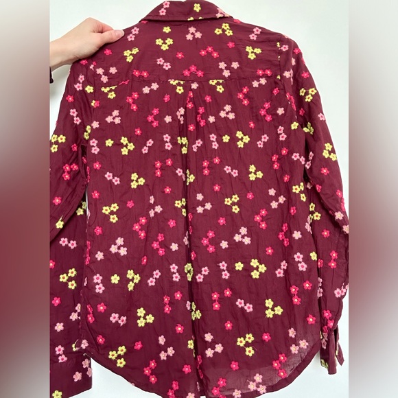Anthropology Maeve Embroidered Floral Blouse - Picture 4 of 4